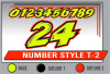 LAYERED NUMBER SET T-2